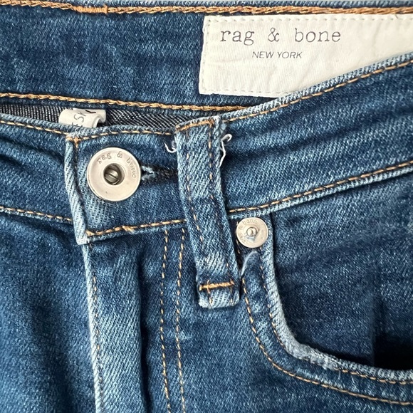 rag & bone High Rise Ankle Skinny Jeans - Picture 5 of 11